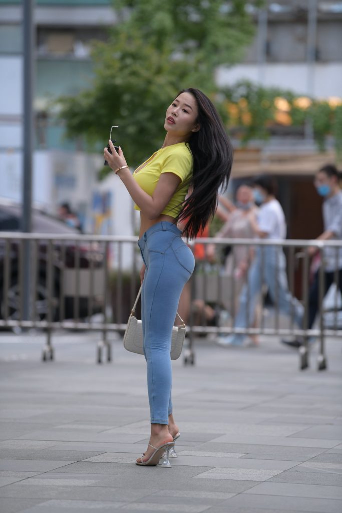 精選街拍 No.319 極品性感緊身牛仔美女 2 [86P/64M]插圖1