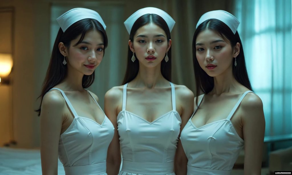 AI繪畫 476 LAND of BEAUTY SERIES #7 ASIAN NURSES ON DUTY #foryou #goddess #aimodel #aiart[1V/20P/706MB]插圖1