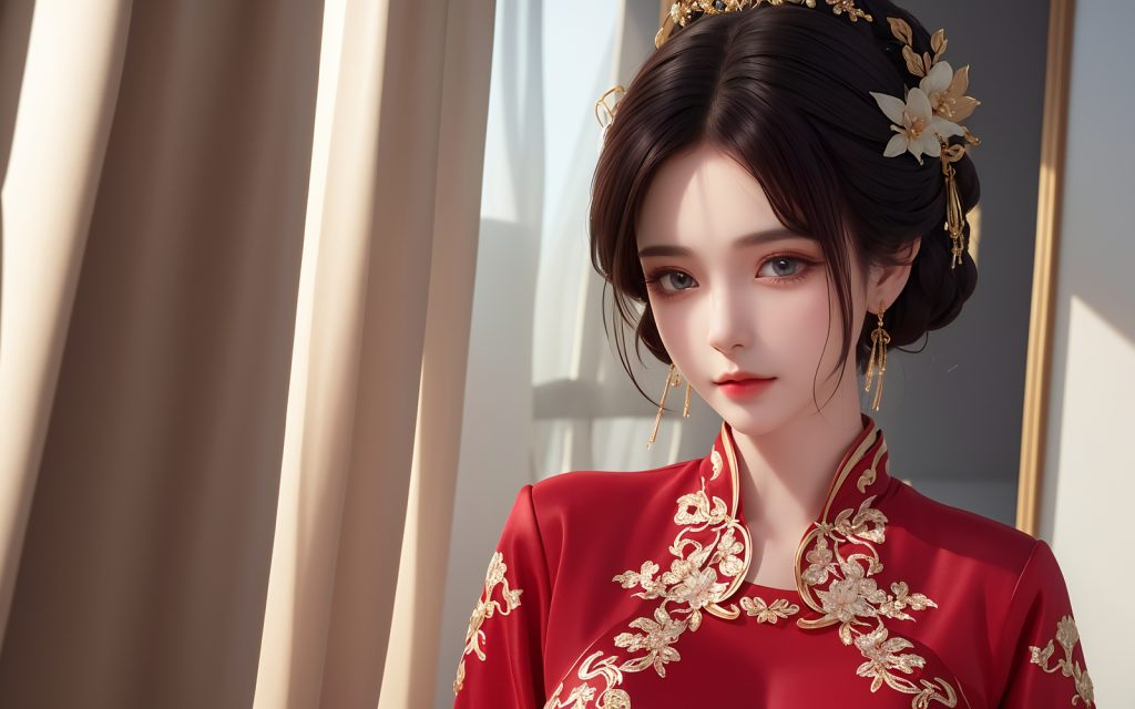 AI繪畫 486 新娘姐妹花[46P/409MB]插圖1