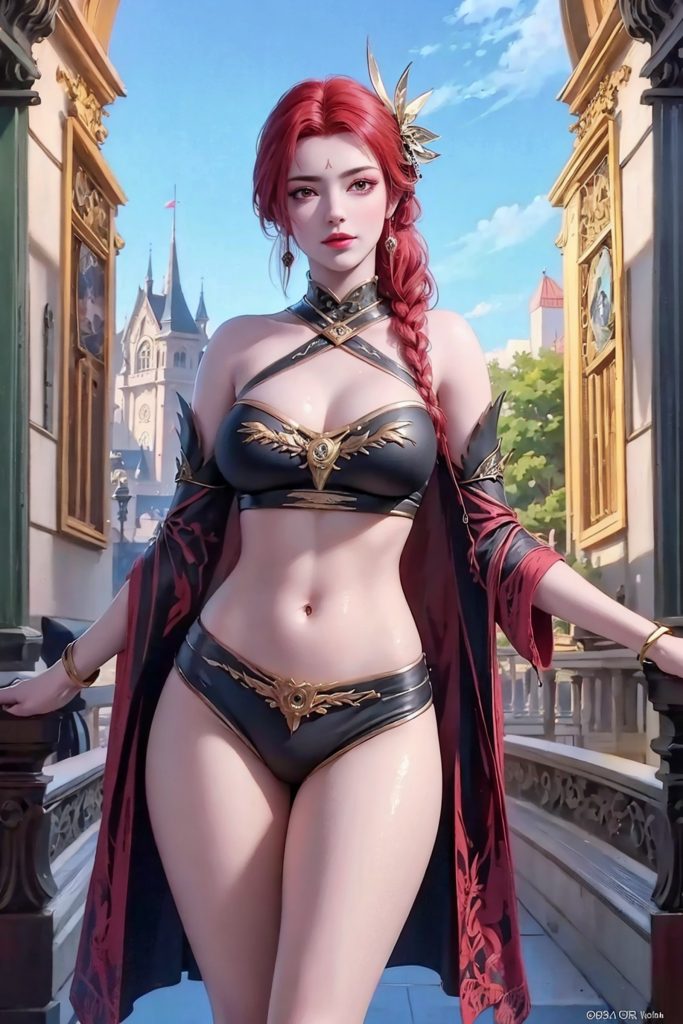 AI繪畫(huà) 499 波賽西白亦君部分[48P/191MB]插圖3