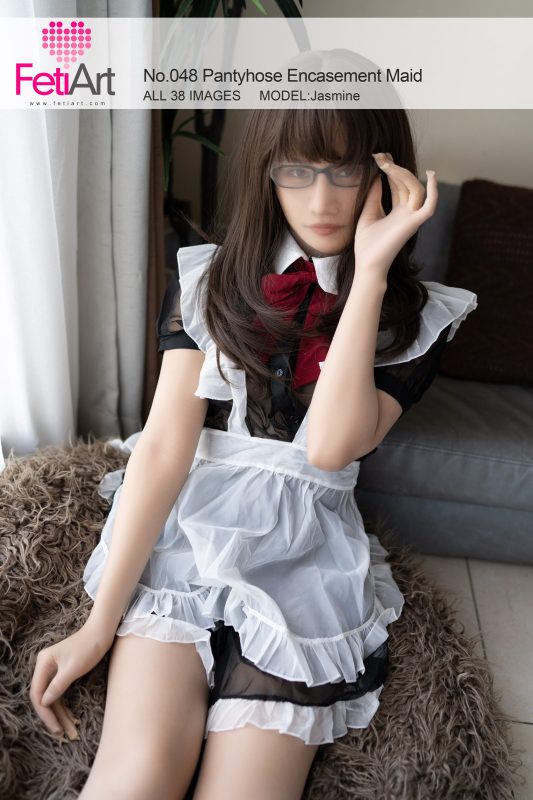 [FetiArt尚物集]NO.048 Pantyhose Encasement Maid MODEL-Jasmine[38+1P/110MB]-無料攝影圈