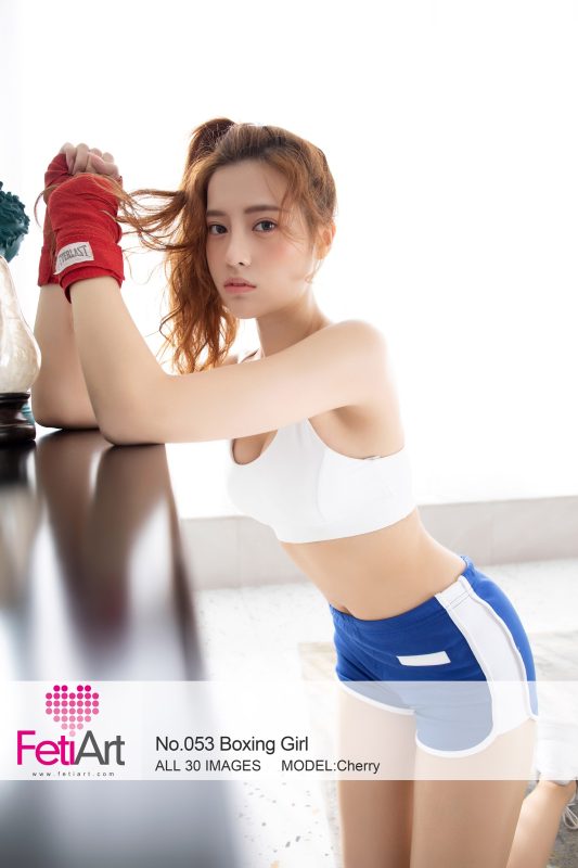 [FetiArt尚物集]NO.053 Boxing Girl MODEL-Cherry[30+1P/50MB]-無料攝影圈