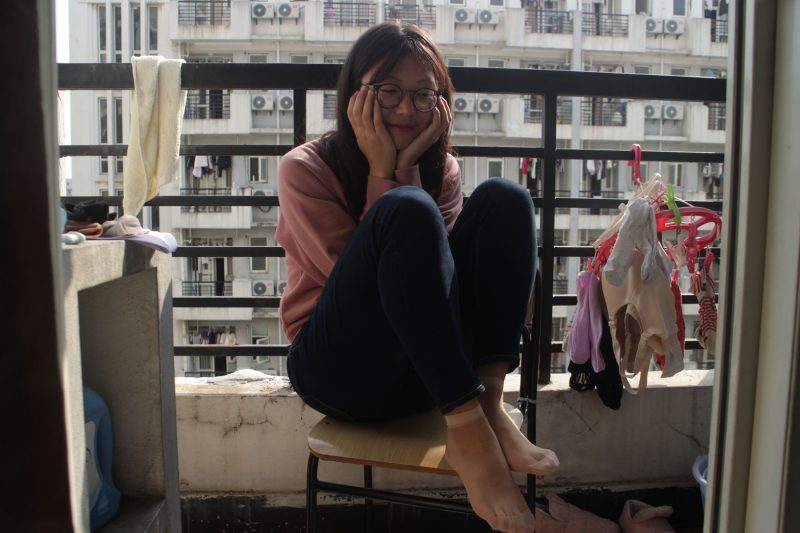 精選街拍 No.335 少女短絲足-媛媛1 [48P/14M]-無料攝影圈