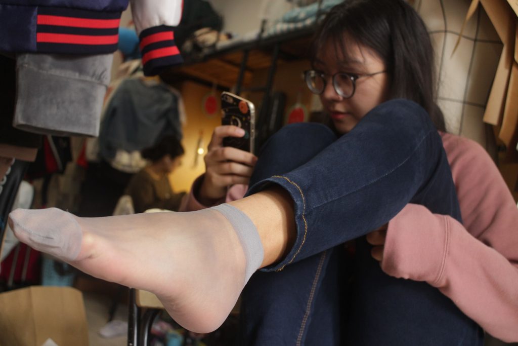 精選街拍 No.335 少女短絲足-媛媛1 [48P/14M]插圖3