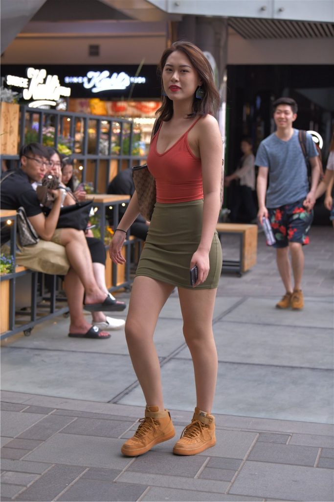 精選街拍 No.363 包臀吊帶性感美女 [25P/15M]插圖3