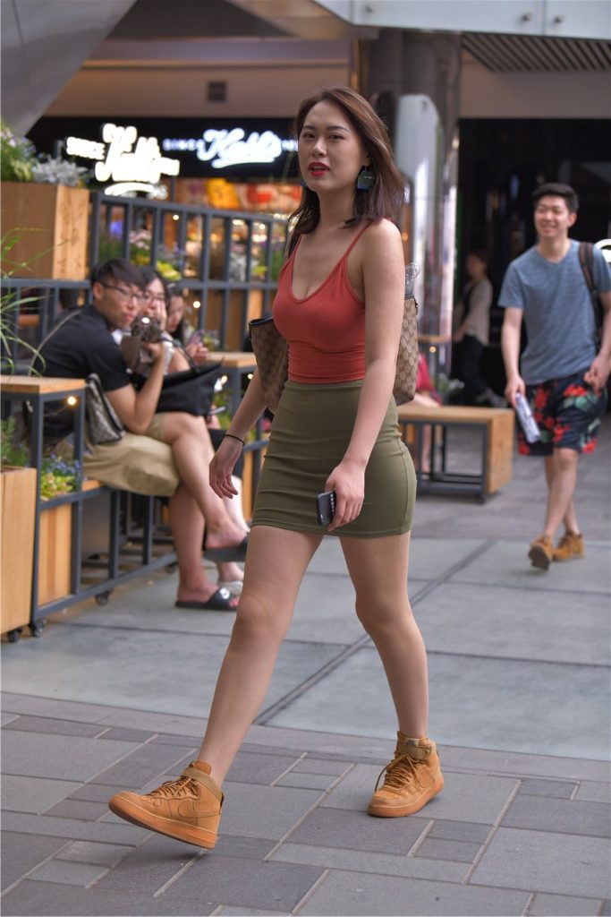 精選街拍 No.363 包臀吊帶性感美女 [25P/15M]插圖