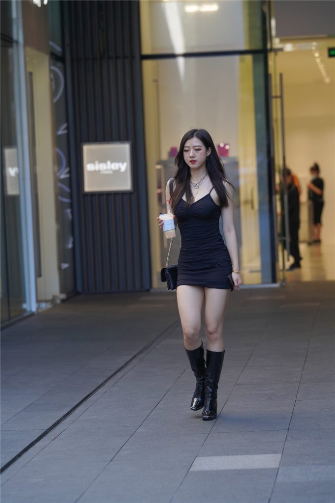 精選街拍 No.366 黑裙美眉 [119P/46M]插圖3