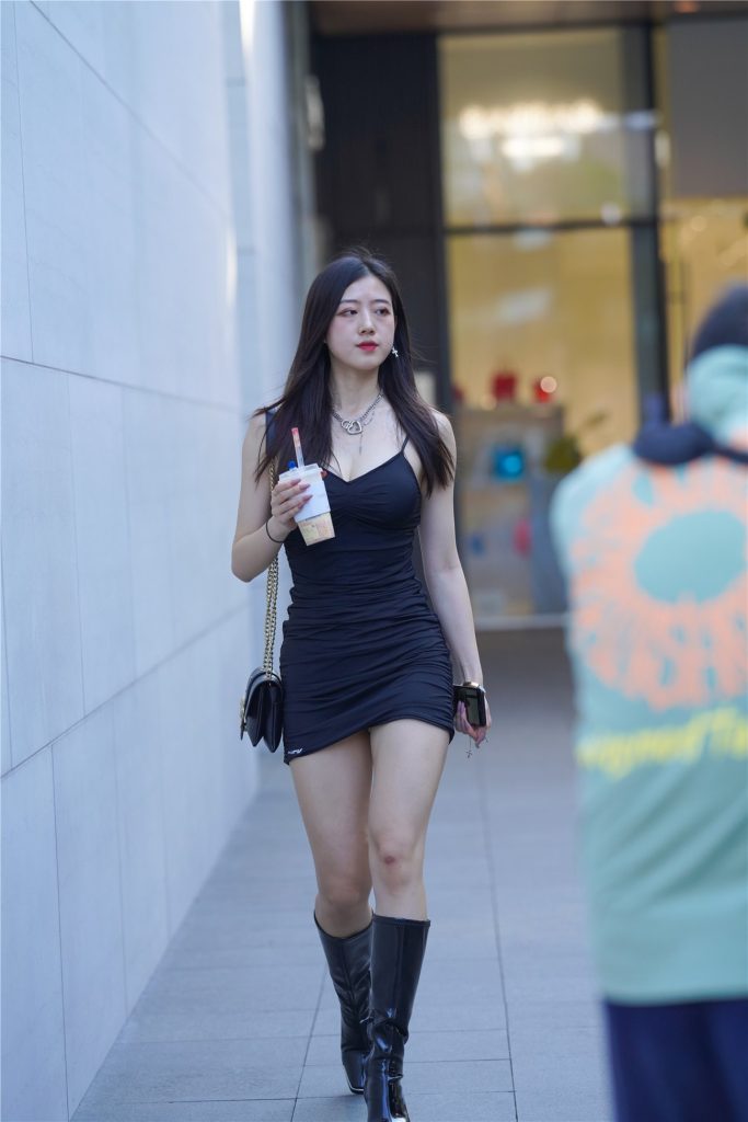 精選街拍 No.366 黑裙美眉 [119P/46M]插圖1