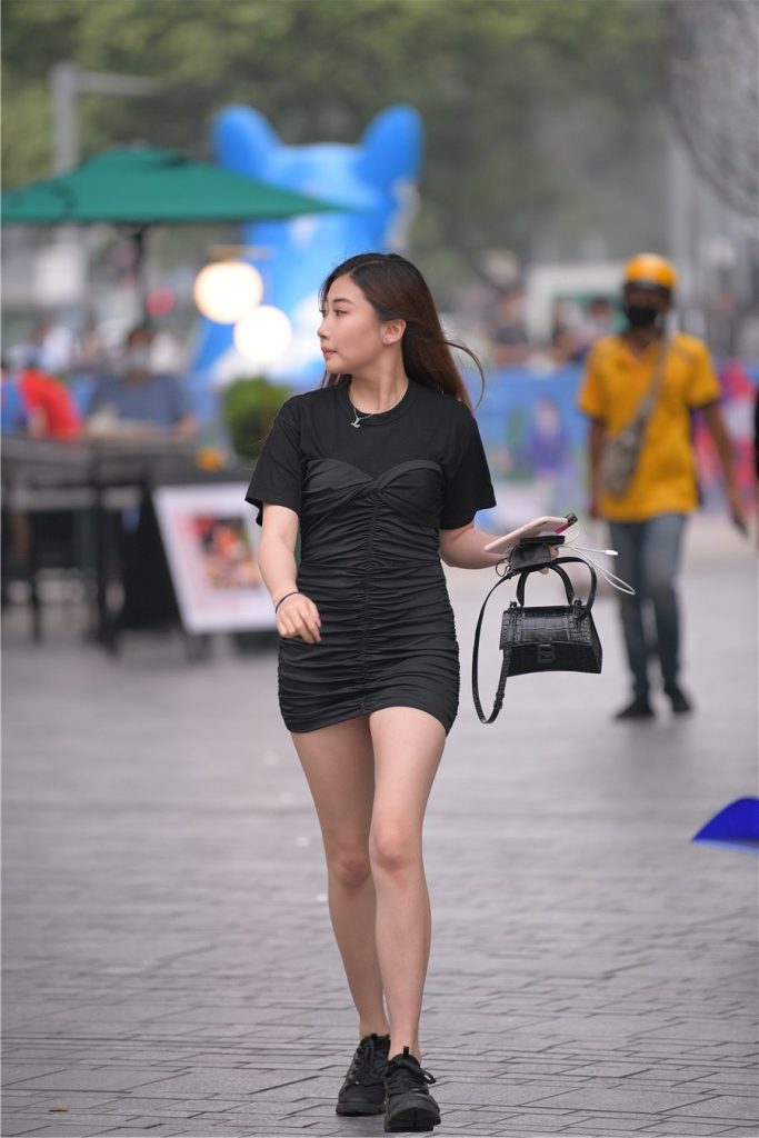 精選街拍 No.367 黑色包臀裙美眉 [61P/37M]插圖2