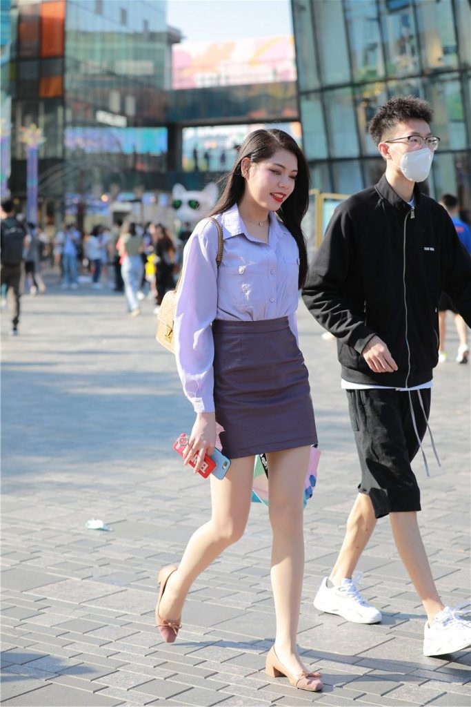 精選街拍 No.368 肉絲長腿女友 [105P/74M]插圖1