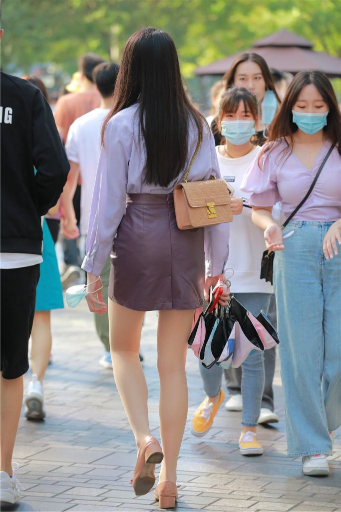 精選街拍 No.368 肉絲長腿女友 [105P/74M]插圖2