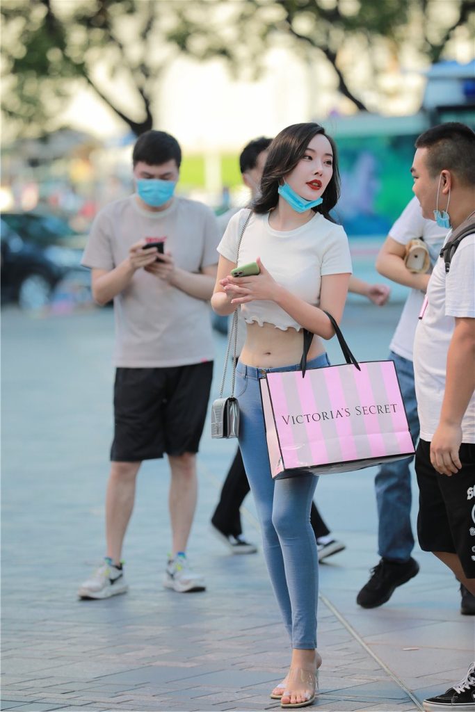 精選街拍 No.378 藍(lán)色牛仔褲美女 [113P/61M]插圖1