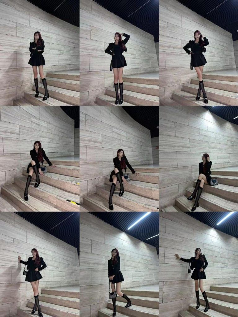 腳模面試臉足同框套路系列-008-10號-各種撅屁股秀腳[4P/3V/49MB]插圖2