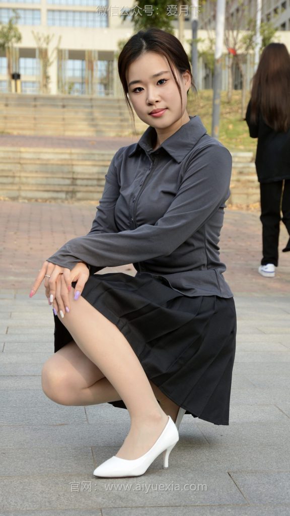 [愛月下] NO.006 茜茜~灰色小JK [100P/1V/3.06G]插圖1