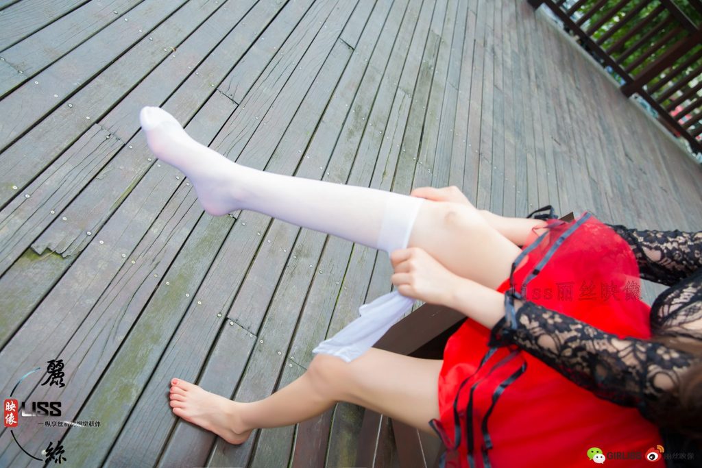 [LISS麗絲映像]NO.086 中筒白絲襪[39P/620MB]插圖1