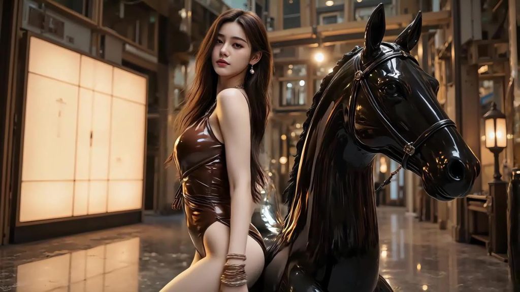 AI VIDEO 079 Miss Sweet – Silky Ice _ Official Music Video[4K/1V/432MB]插圖1