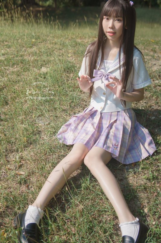 Limerence原創(chuàng) NO.047 海藍(lán) 白皙希臘腳 JK戶外野餐[199P/1V/1.54GB]-無料攝影圈