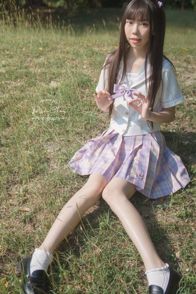 Limerence原創(chuàng) NO.047 海藍(lán) 白皙希臘腳 JK戶外野餐[199P/1V/1.54GB]插圖