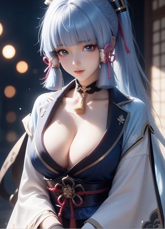 AI繪畫 539 神里綾華[32P/38MB]-無料攝影圈