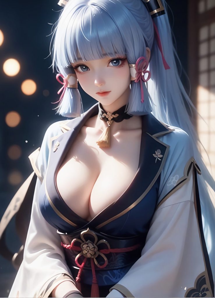 AI繪畫 539 神里綾華[32P/38MB]插圖