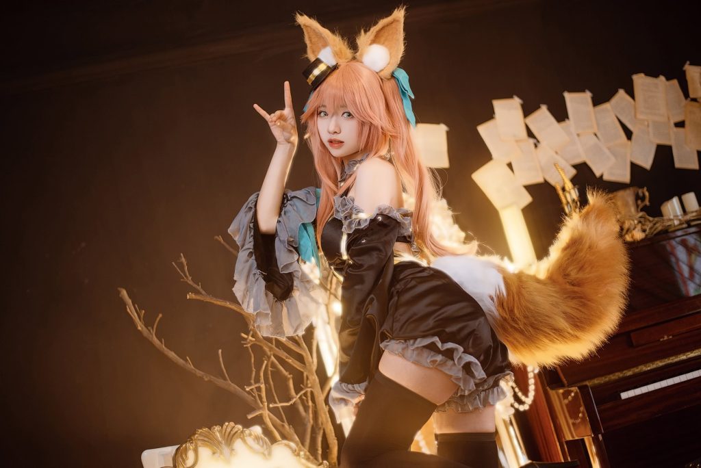 大大卷卷小卷 NO.015 – 玉藻前 漆黑の魔術(shù)服[12P/91MB]插圖