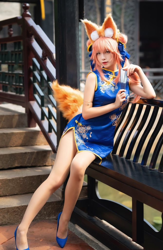 大大卷卷小卷 NO.017 – 玉藻前旗袍[8P/66MB]插圖