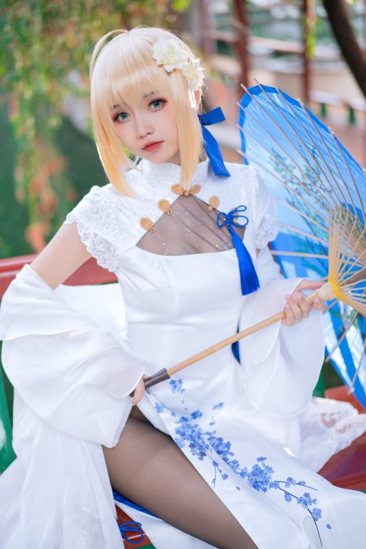 大大卷卷小卷 NO.022 – FGOsaber 四周年旗袍[15P/99MB]-無料攝影圈