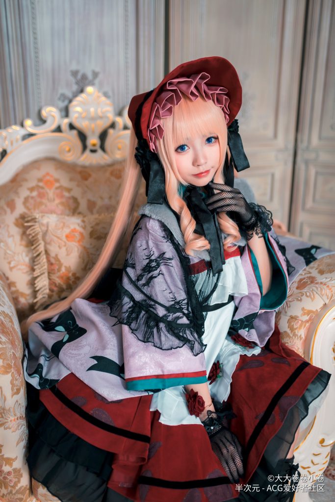 動(dòng)漫博主@NO.028 大大卷卷小卷 薔薇少女 十周年真紅cos [23P/278MB]插圖1