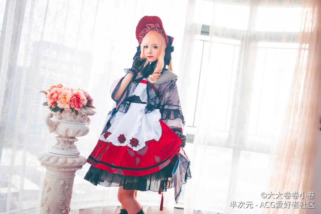 動(dòng)漫博主@NO.028 大大卷卷小卷 薔薇少女 十周年真紅cos [23P/278MB]插圖2