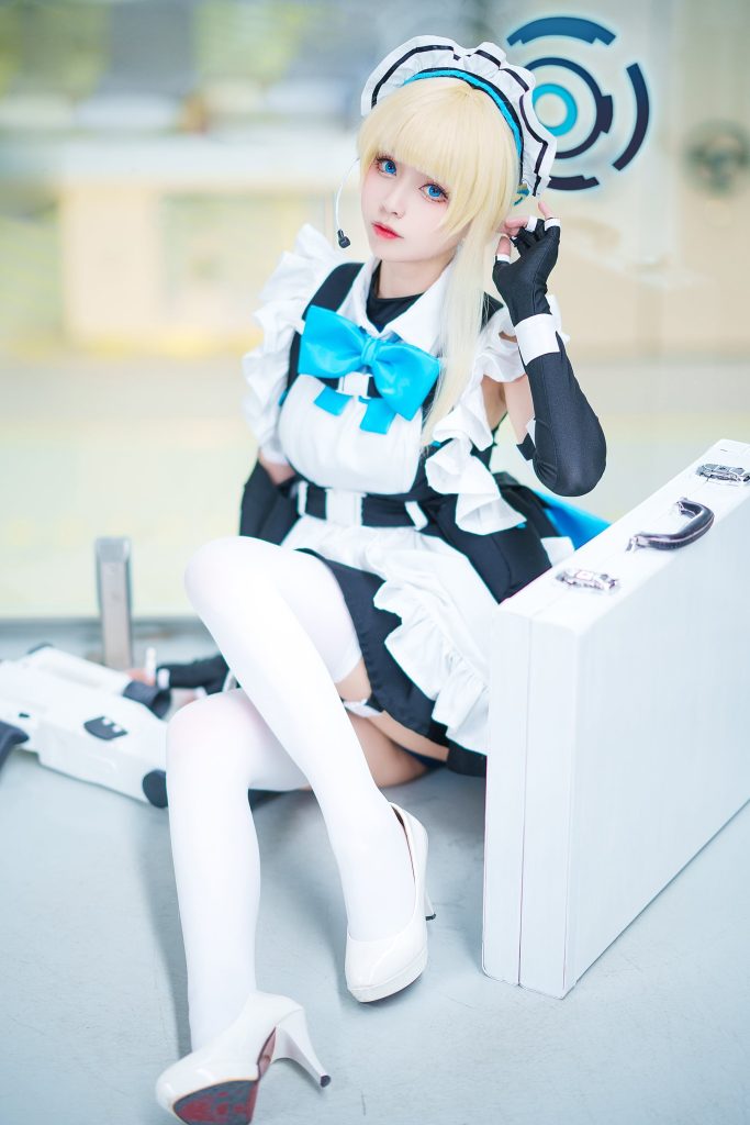 大大卷卷小卷 NO.029 – 碧藍(lán)檔案飛鳥馬時(shí) 短女仆[27P/211MB]插圖3