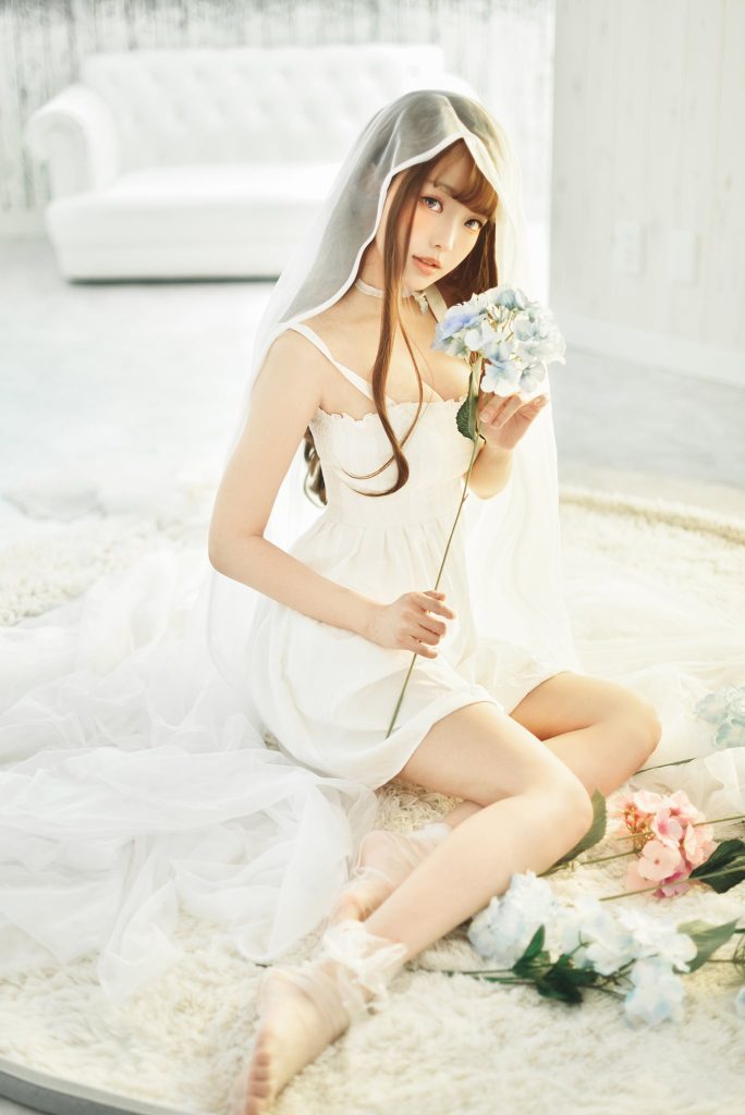 臺(tái)灣Coser@ElyEE子 White Dress [22P/27MB]插圖3