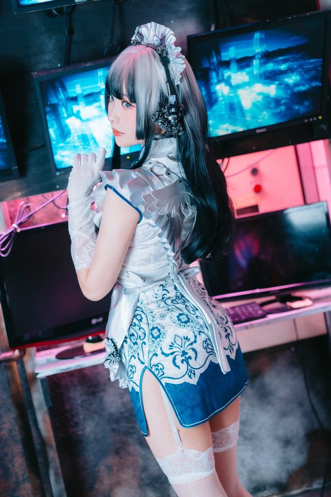 Ely_eee(ElyEE子) NO.113 – 賽博女僕 青輝石[28P/60MB]插圖3