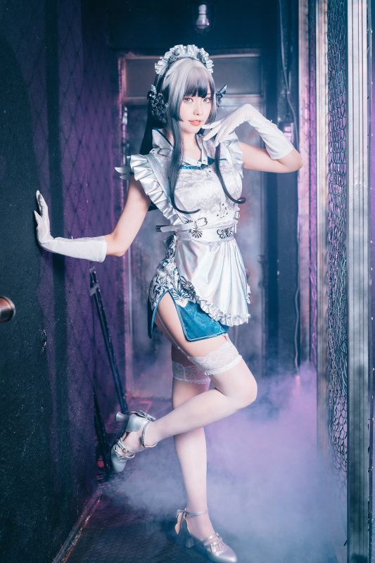 Ely_eee(ElyEE子) NO.115 – 賽博女僕 青輝石[28P/60MB]-無料攝影圈