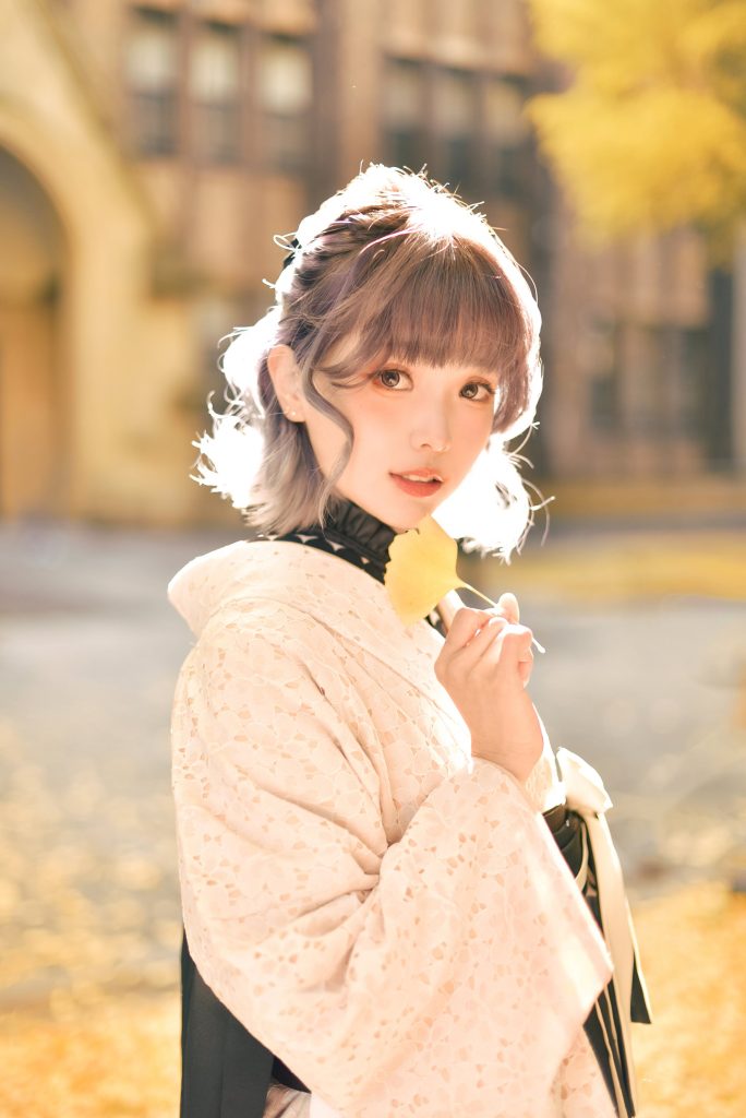 Ely_eee(ElyEE子) NO.126 – Ginkgo Hakama[38P/2V/168MB]插圖2