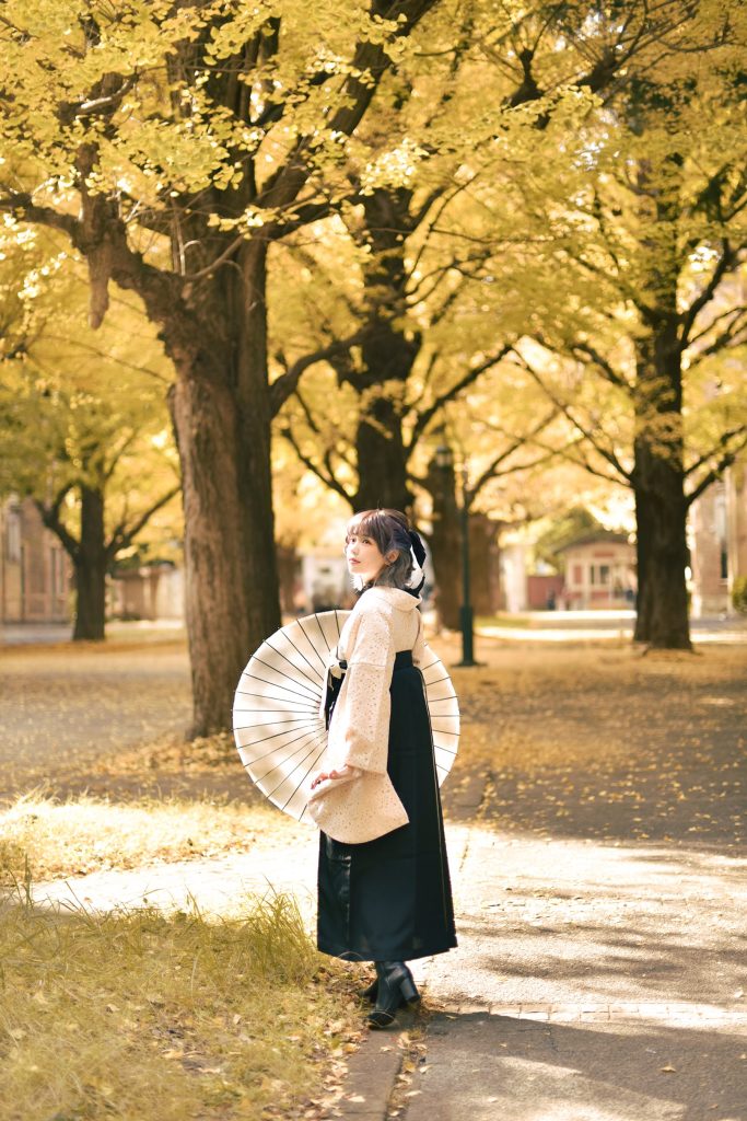 Ely_eee(ElyEE子) NO.126 – Ginkgo Hakama[38P/2V/168MB]插圖3