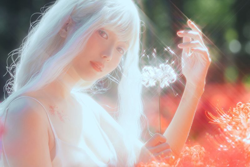 ElyEE子 NO.129 B-White spider lily 白瓷彼岸 [27P/83MB]-無料攝影圈