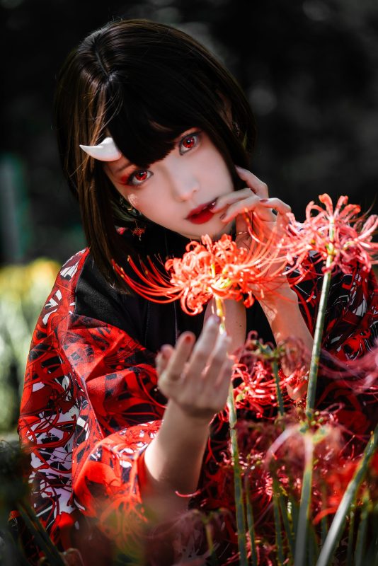 Ely_eee(ElyEE子) NO.131 – Red Higanbana 殷紅彼岸[36P/123MB]-無料攝影圈