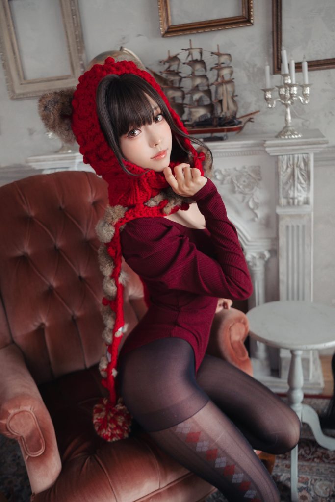 Ely_eee(ElyEE子) NO.135 – 紅色 KNITTING[52P/110MB]插圖