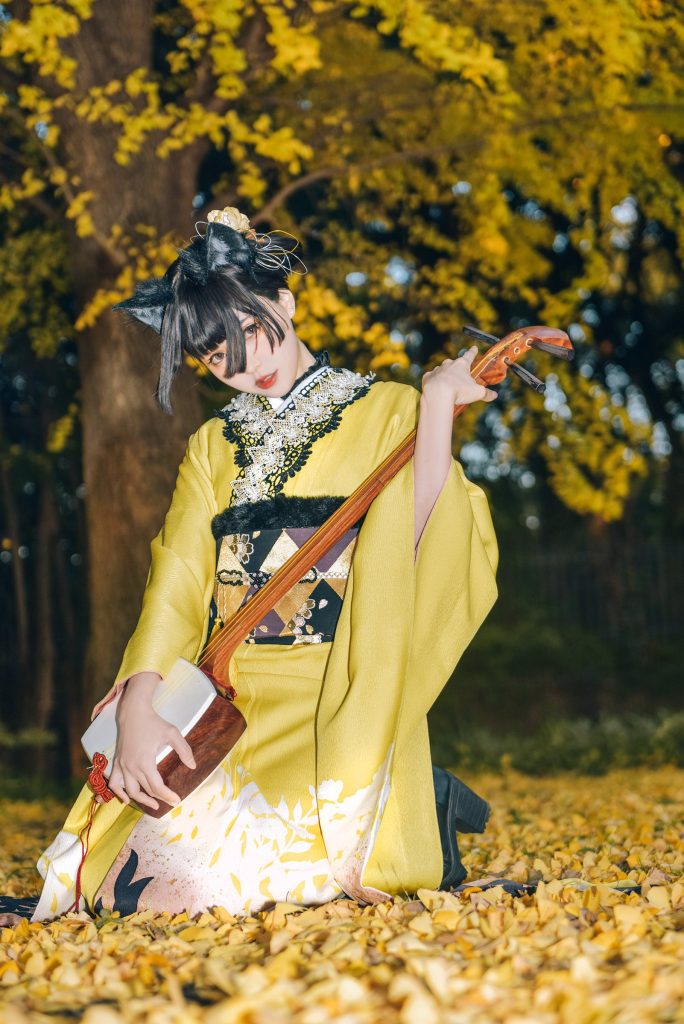 Ely_eee(ElyEE子) NO.160 – Ginkgo Black Cat 銀杏黑貓[23P/1V/106MB]插圖