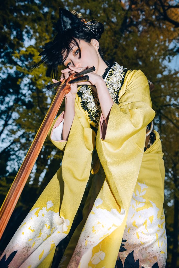 Ely_eee(ElyEE子) NO.160 – Ginkgo Black Cat 銀杏黑貓[23P/1V/106MB]插圖3