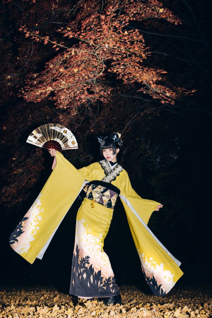 Ely_eee(ElyEE子) NO.160 – Ginkgo Black Cat 銀杏黑貓[23P/1V/106MB]插圖2