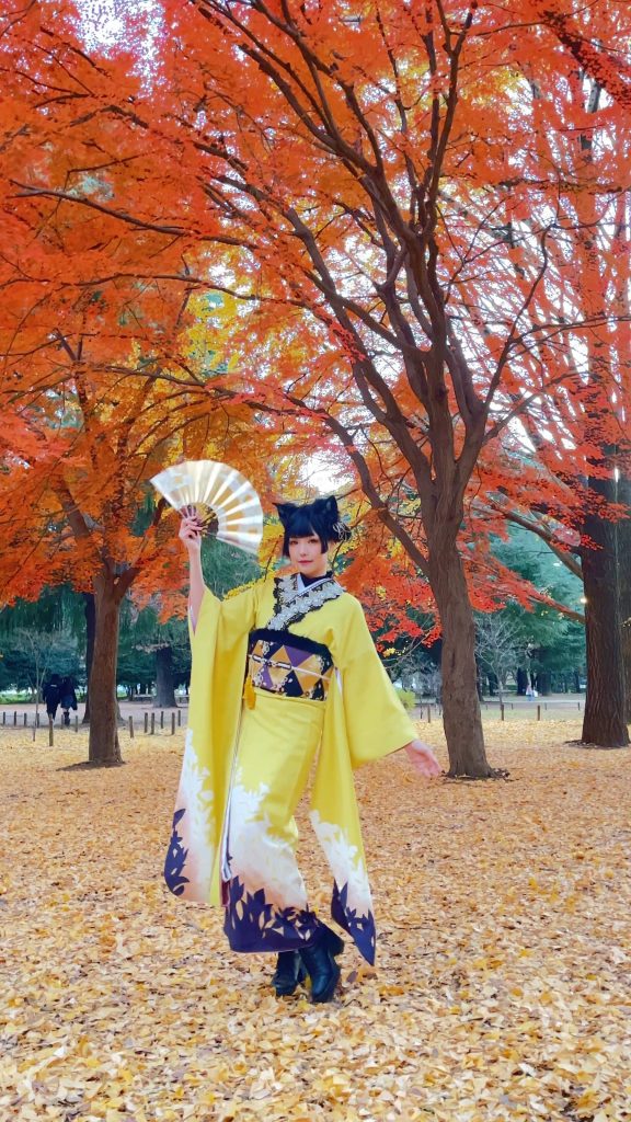 Ely_eee(ElyEE子) NO.160 – Ginkgo Black Cat 銀杏黑貓[23P/1V/106MB]插圖1