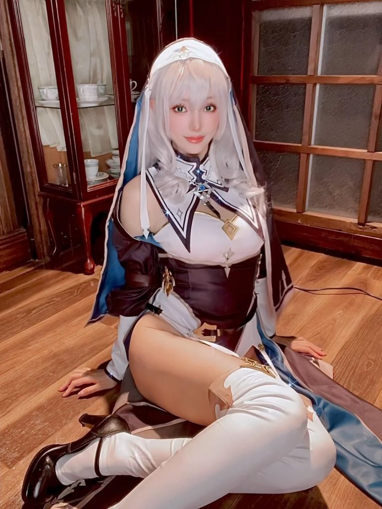 Ely_eee(ElyEE子) NO.164 – Shirogane noel~Nun[27P/13V/206MB]插圖2