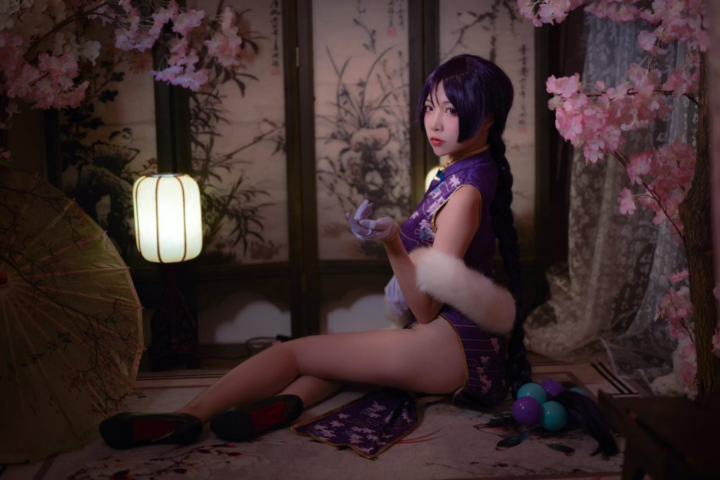 07二佐Nisa Fate奶光旗袍[29M]插圖1