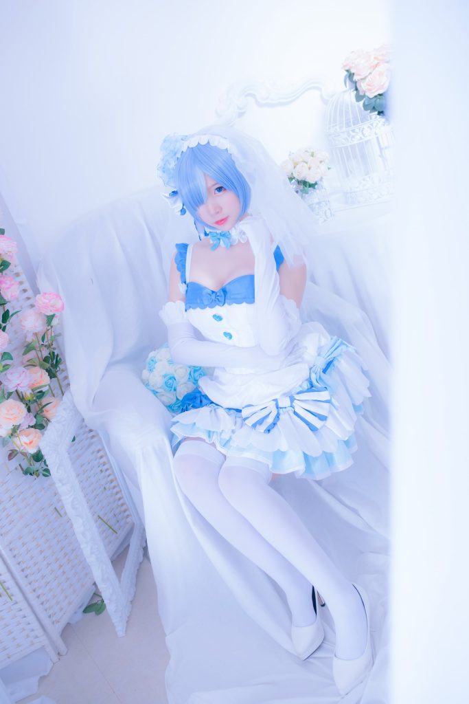 22二佐Nisa 雷姆花嫁[77M]插圖