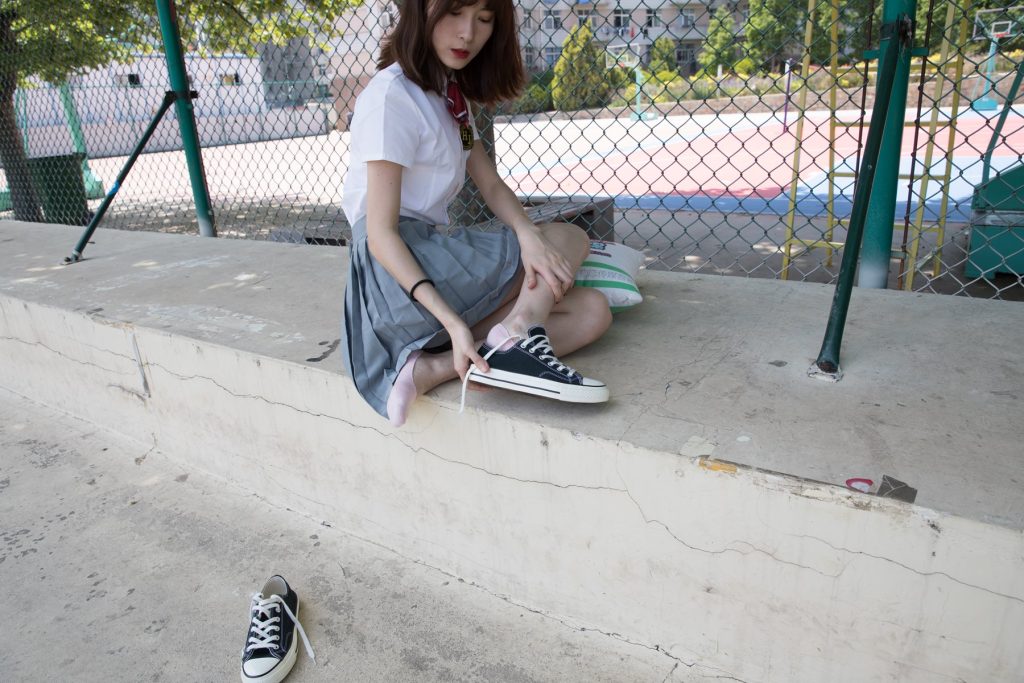 物戀傳媒 No.156 案例貓耳-操場、校服、帆布鞋與船襪 [172P/1V/4.31G]插圖3