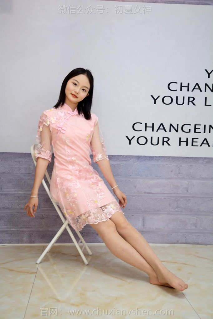 初夏女神 NO.283 雙雙 溫柔粉袍[100P/1V/4.35GB]插圖3