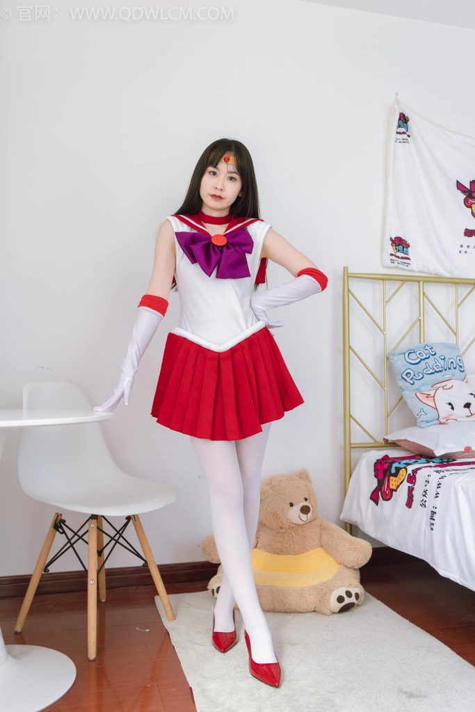 物戀傳媒 NO.2373 兮兮-cos制服、高跟鞋、厚白絲[150P/1V/3.86GB]插圖2