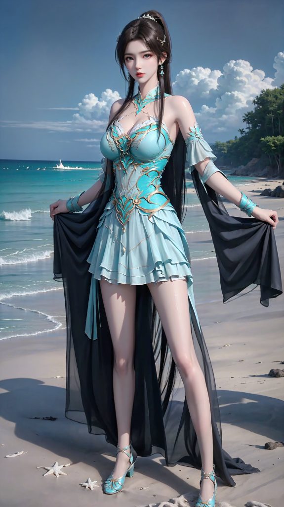 AI繪畫 557 蕭熏兒（多看報系列）[27P/128MB]插圖3