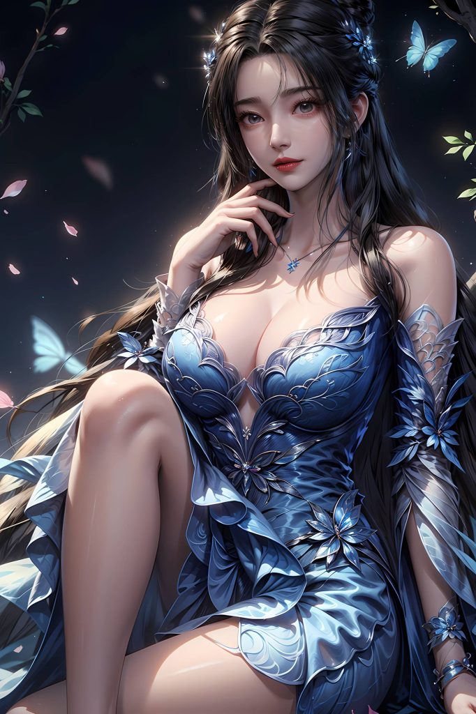 AI繪畫 584 李慕婉（蓮花仙子）[99P/82.8MB]插圖2